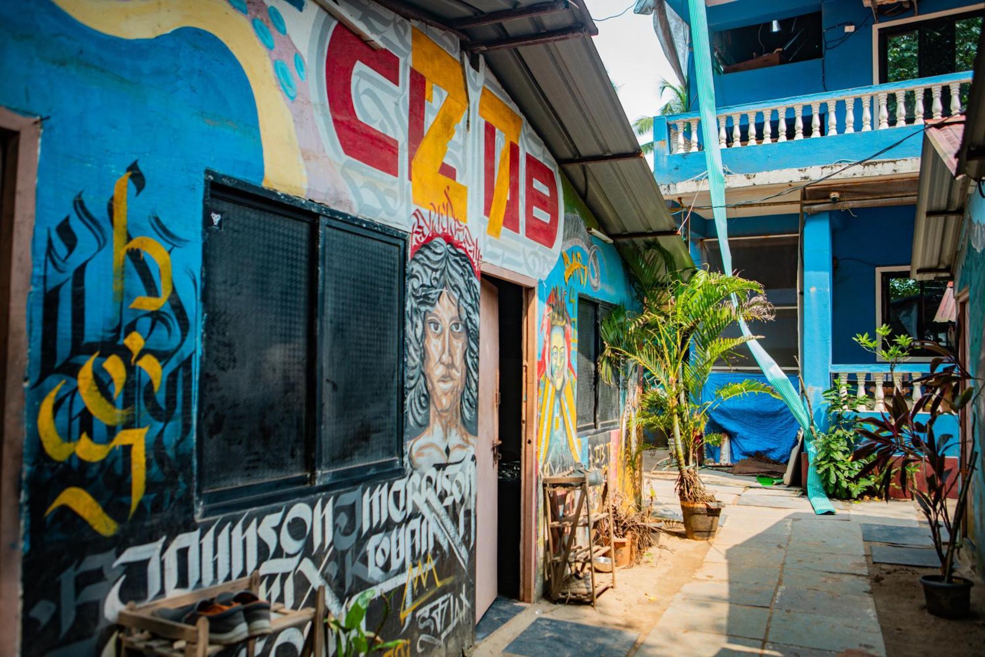 12 Monks - Beachside Hostel Arambol Eksteriør billede